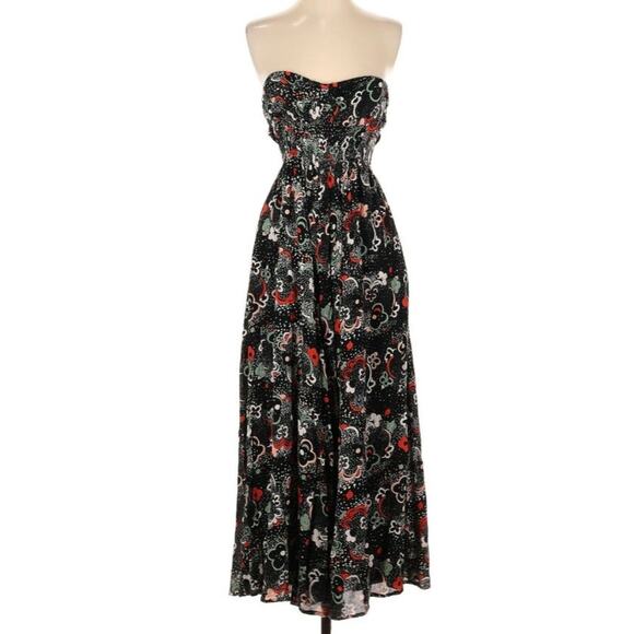 Free People Strapless Retro Boho XS Jumpsuit - Picture 1 of 3